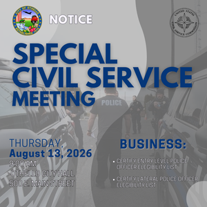 NOTICE Special Civil Service Meeting__300